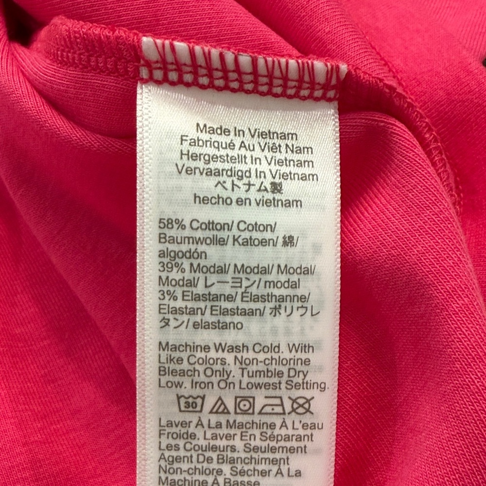J. Crew Soft Fuchsia Long-Sleeve Everyday Tee/NWT/3X - Picture 9 of 12